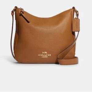 Coach Caramel Leather Shoulder Bag